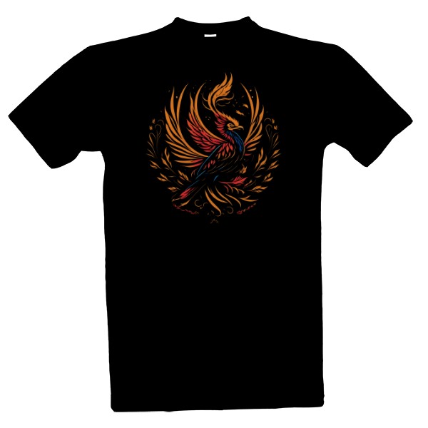 T-shirt Mythical Phoenix bird 01