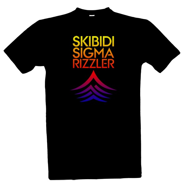 Tričko s potlačou Skibidi Sigma Rizzler