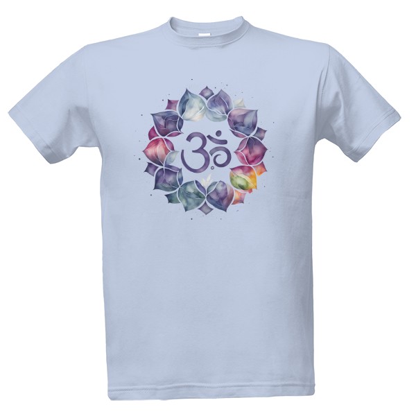 Tričko s potlačou Symbol Óm 02